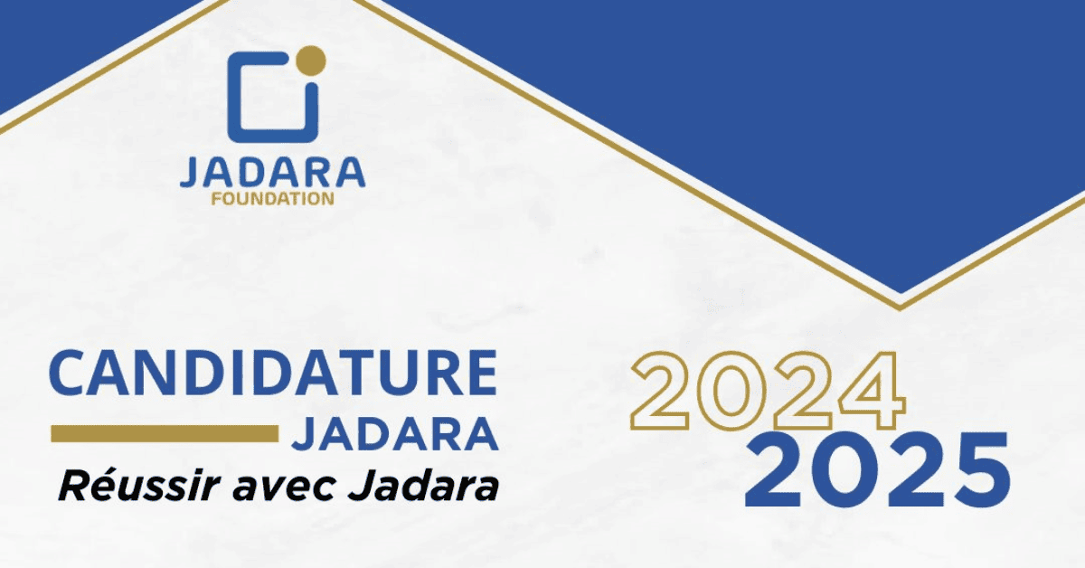 Inscription Bourse Jadara Foundation 2024:2025