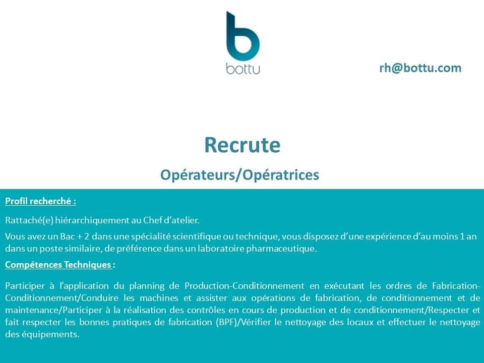 Opérateurs / Opératrices